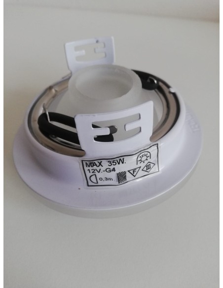 Leucos sd-832 fdv itre sd-832 einbauleuchte satiniertes kristall 35w 12 g4